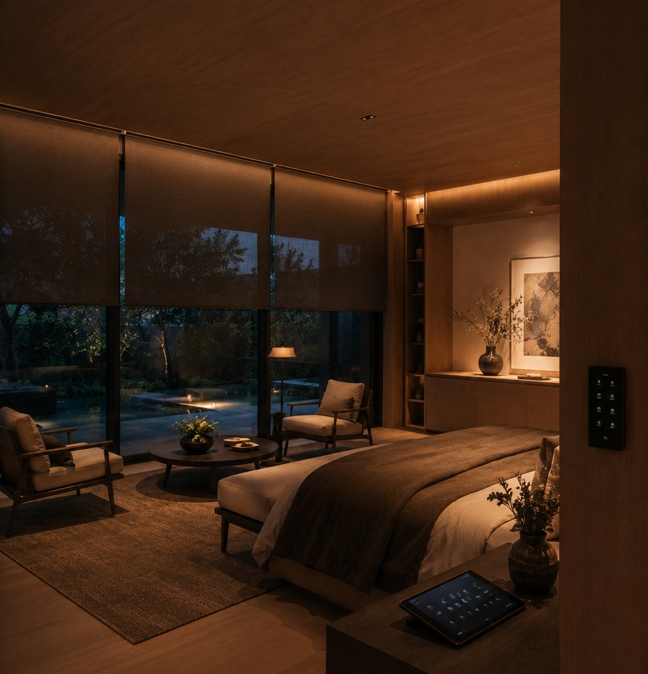 Lutron HomeWorksとCrestronを連携したホームオートメーション