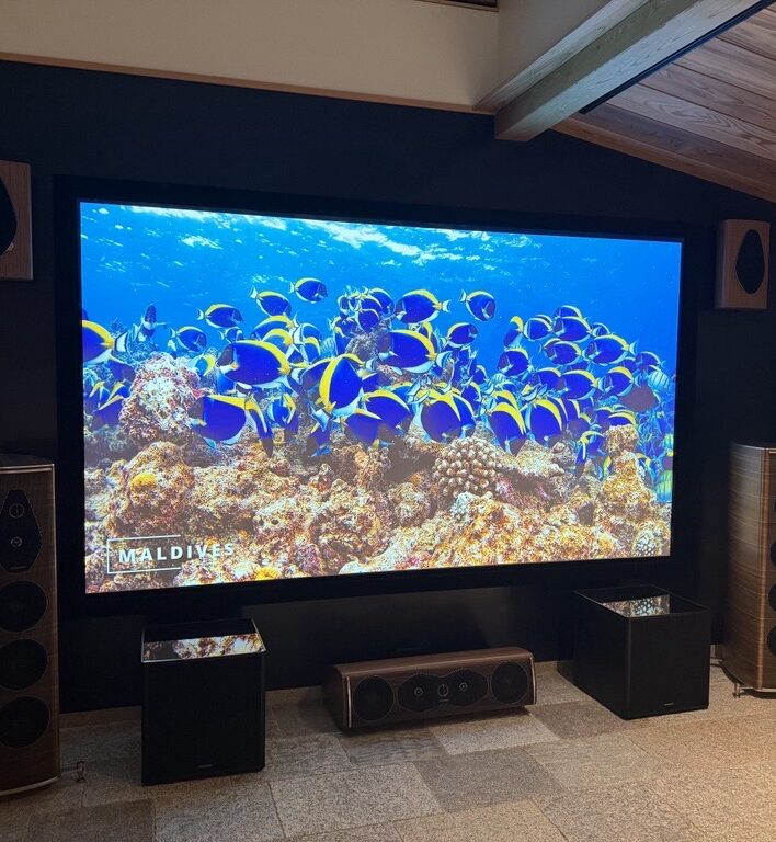 7.2.4ch Dolby Atmosシアタールーム納品事例